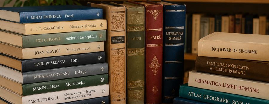 Cărțile din bibliografia școlară